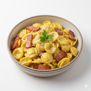 Orechiette A La Carbonara