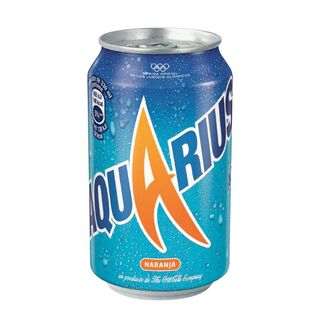 Aquarius Naranja lata 330ml.