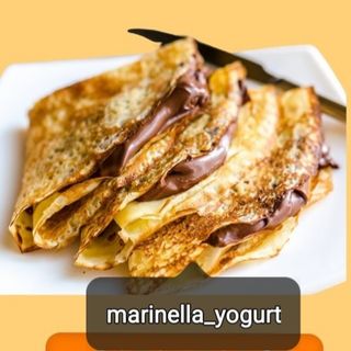 Crepes senza glutine  Nutella