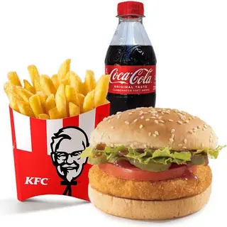 Hash Brown Burger Meal