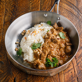 მეგრული ხარჩო ღომთან