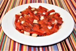 Ensalada de pimiento asado
