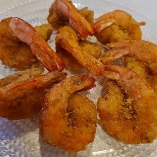 Langostinos fritos
