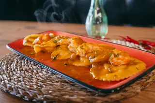 Ravioli de Centollo
