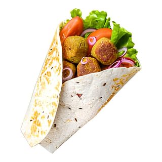 Cieńki falafal