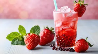 Boba Tea Strawberry