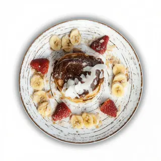 Pancake Dulce de leche y Coco