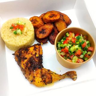 Attiéké Alloco Poulet