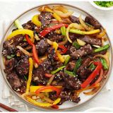 Beef stir fry