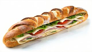 Panino con solo polpetta di cavallo