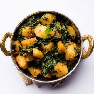 Sag Aloo