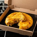 Tortilla De Jamón Ibérico Y Cebolla