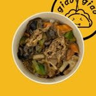 4. Riso con carne di agnello al cumino