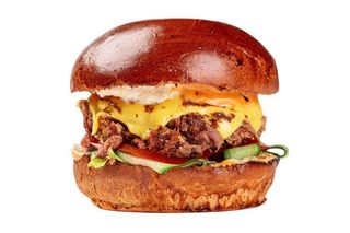 Бургер з рваною свининою