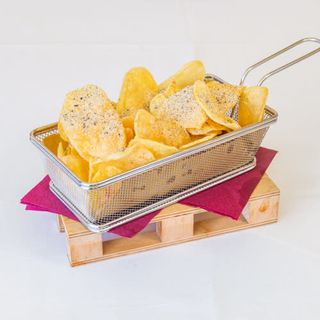Chips cacio e pepe