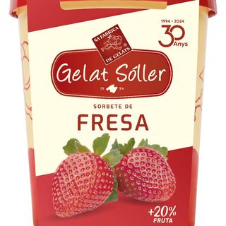Helado Sóller Fresa (400 Ml.)
