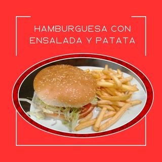  Menú Hamburguesa