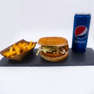 tower fillet+patatine+pepsi