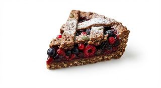 Crostata multicereali frutti di bosco 1 fetta