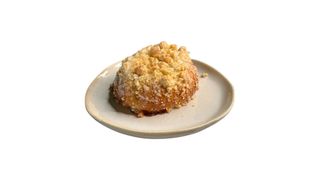 Bułeczka z gruszką i maliną