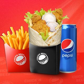 Menu Wrap Chèvre Miel