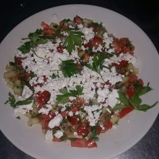 Ensalada Turca Con Queso Feta