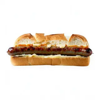 Bocadillo De Salchichas De Ternera