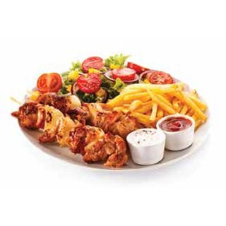 Chicken Tikka 1/4/ Chips/ Coleslaw and Soda 350ml