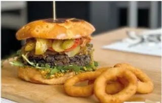 Burger z kaszanką
