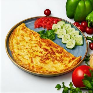 Омлет с сыром