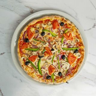 Vegetariana Pizza Large.
