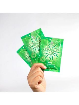 1 Sobre de Petazeta de menta explosivos para hacer sexo oral