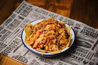 Texas Nachos for Two.