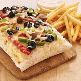 Tacos hawaian con Piña pollo (menu)