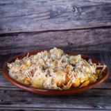 Papas Especial Pollo (Plato Entero)