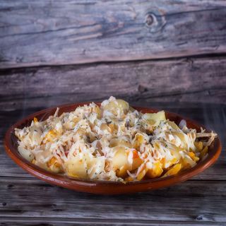 Papas Especial Pollo (Plato Entero)