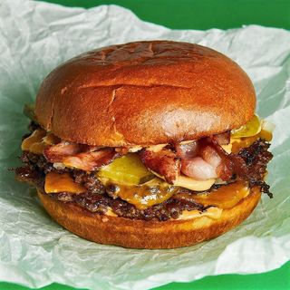 Double Smash Bacon Cheeseburger