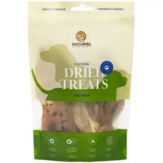 Ласощі NATURAL вуха кроля