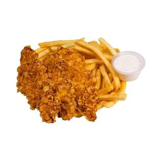 Queen piletina s pomfritom