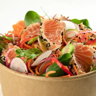 Salade De Saumon Tataki
