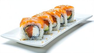 Uramaki Philadelphia crudo - 4 pezzi