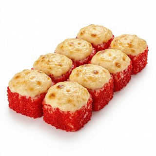 Zapiekany z łososiem