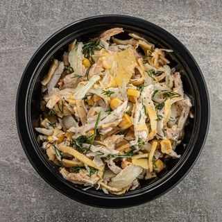 Курица с омлетом 