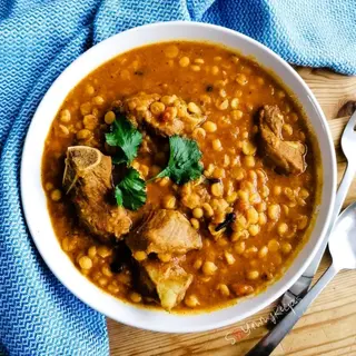 Daal Mix With Mutton