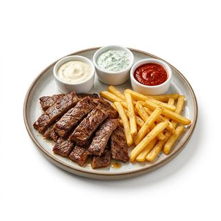 Plato Solo Carne Con Patatas