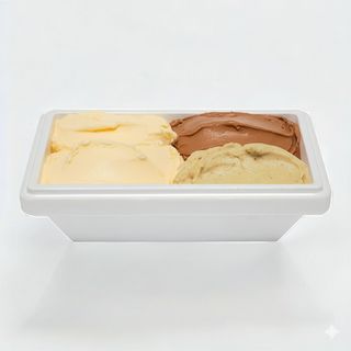 Gelato 500 g con coni