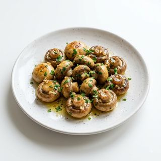 Tapa De Champiñones Al Ajillo