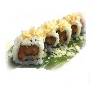 87. Spicy Atún Uramaki (8 Uds.)