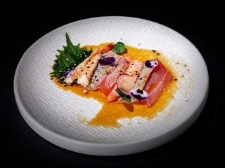 Carpaccio misto scottato