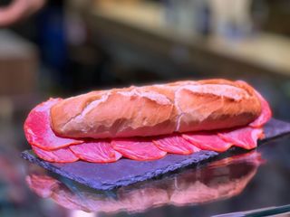 Bocata de lomo de bellota ibérica